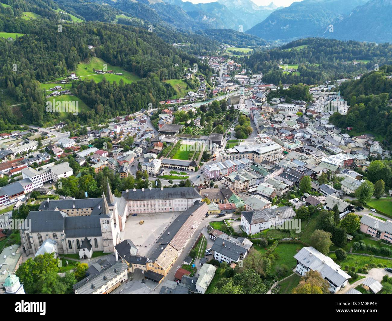 Berchtesgaden bavaria watzmann houses hires stock photography and images Alamy