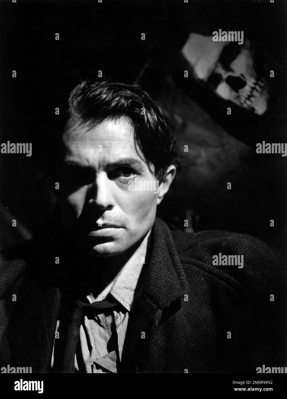 JAMES MASON in ODD MAN OUT (1947), directed by CAROL REED. Credit: TWO ...