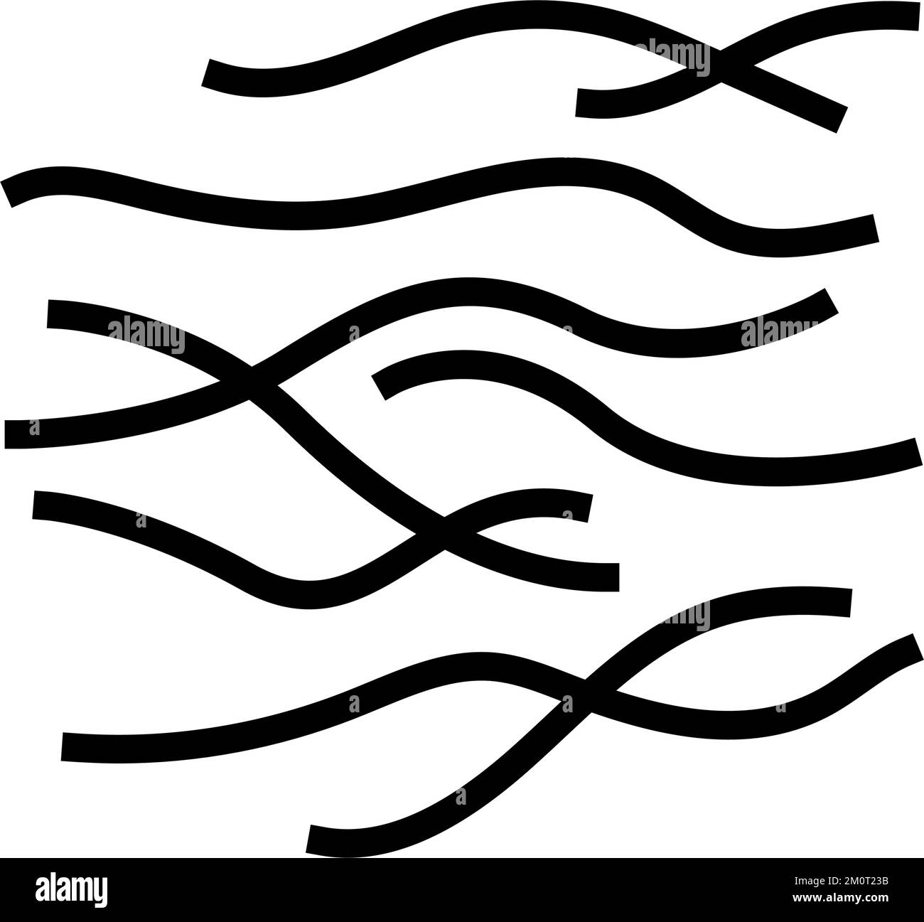 air wave line icon vector illustration Stock Vector Image & Art - Alamy