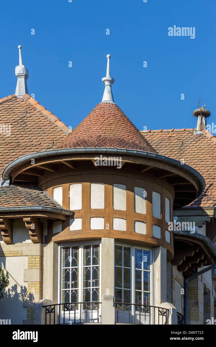 France, Meurthe et Moselle, Nancy, Villa Les Cigognes by architect