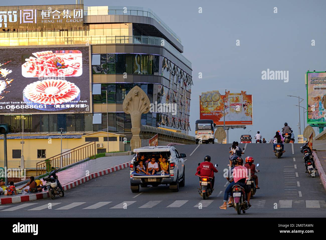 Cambodia, Phnom Penh, Stock Photo
