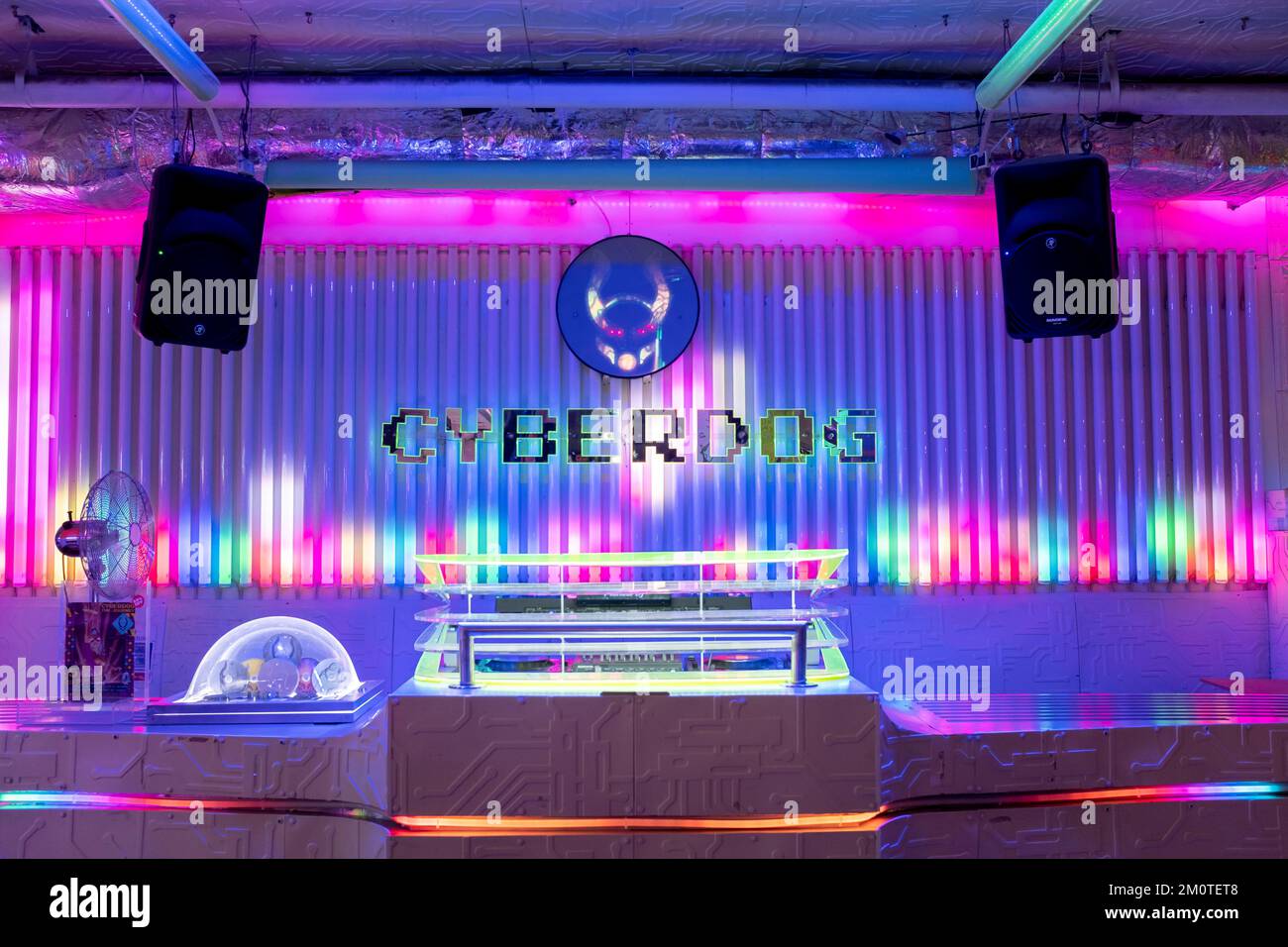 United Kingdom, London, Camden, The Cyberdog shop in the Camden Town