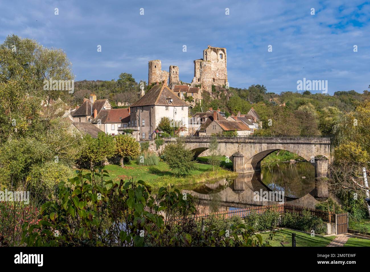 France, Allier, Village Of Herisson Labelled Petites Cites De Caractere 