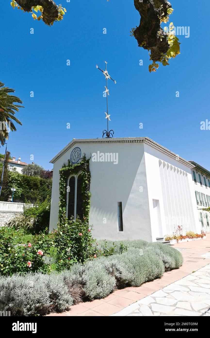 France, Alpes Maritimes, Vence, Rosary chapel decorated by Henri