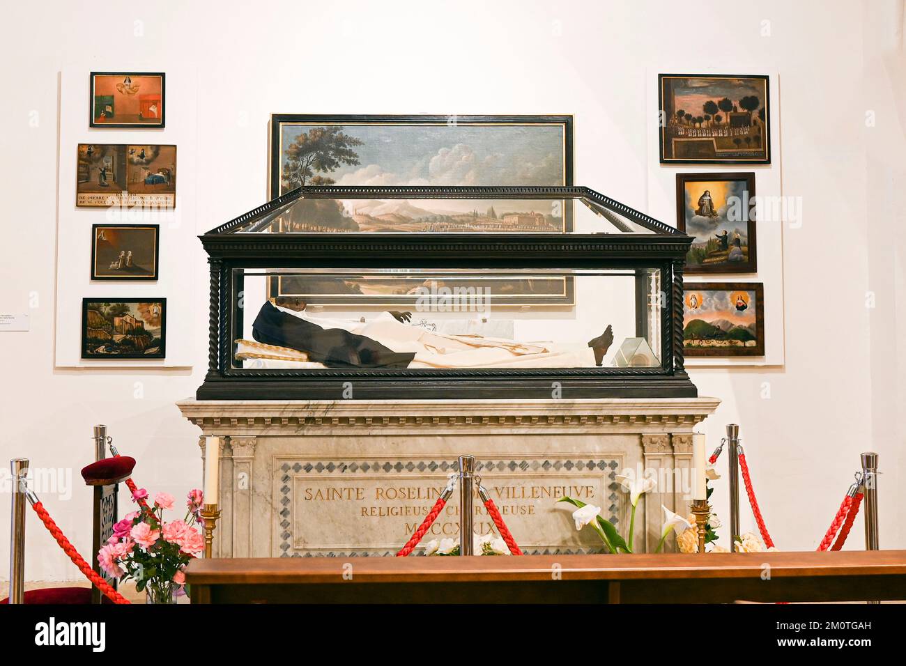 France, Var, Les Arcs, Sainte Roseline chapel by Marc Chagall, the