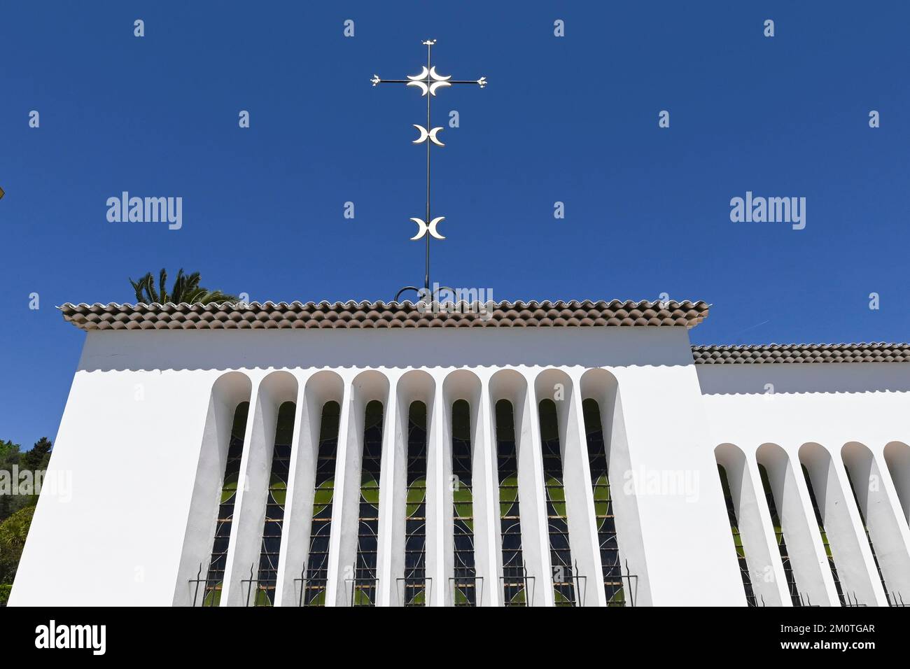 France, Alpes Maritimes, Vence, Rosary chapel decorated by Henri