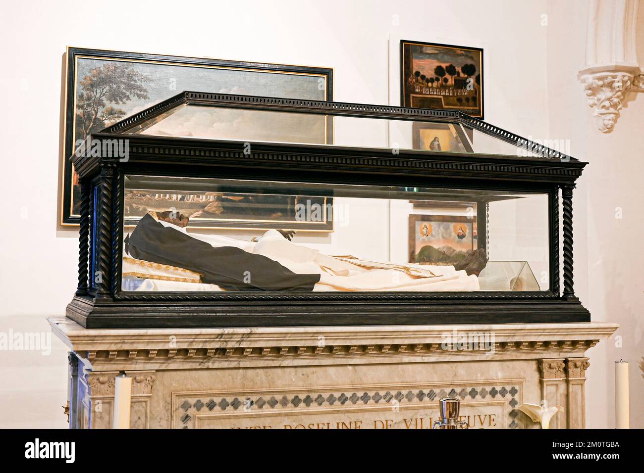 France, Var, Les Arcs, Sainte Roseline chapel by Marc Chagall, the