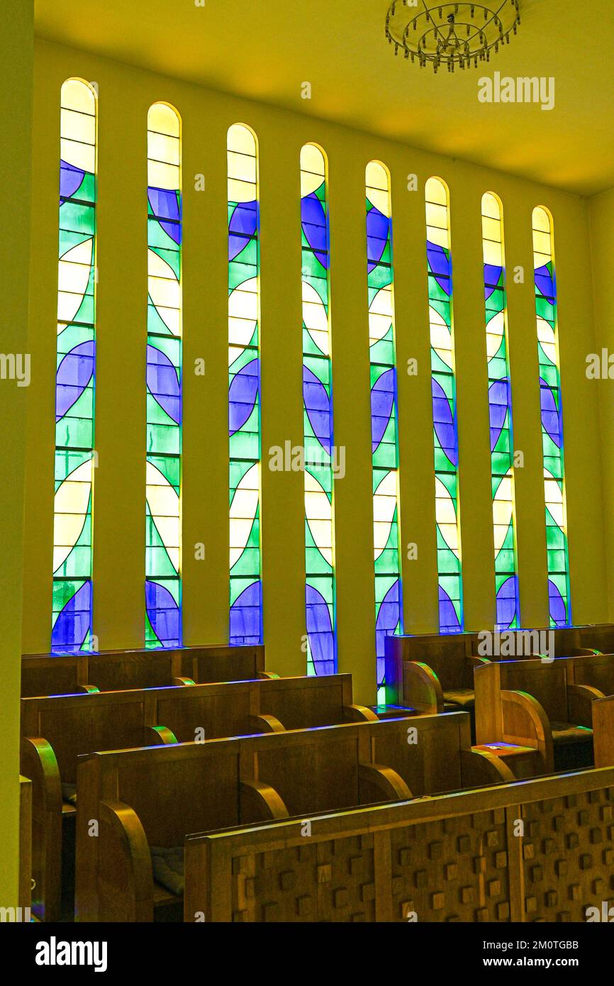 France, Alpes Maritimes, Vence, Rosary chapel decorated by Henri