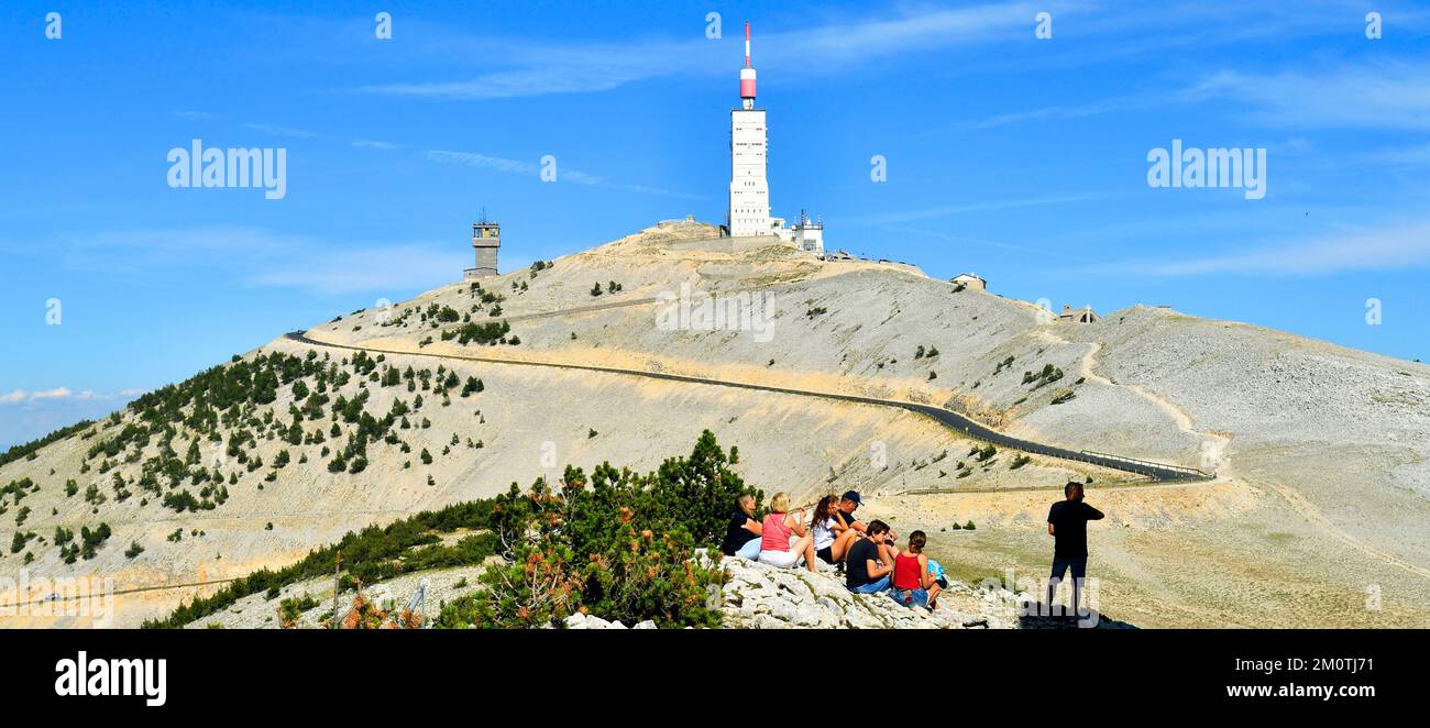 france-vaucluse-parc-naturel-regional-du-mont-ventoux-summit-of-mont