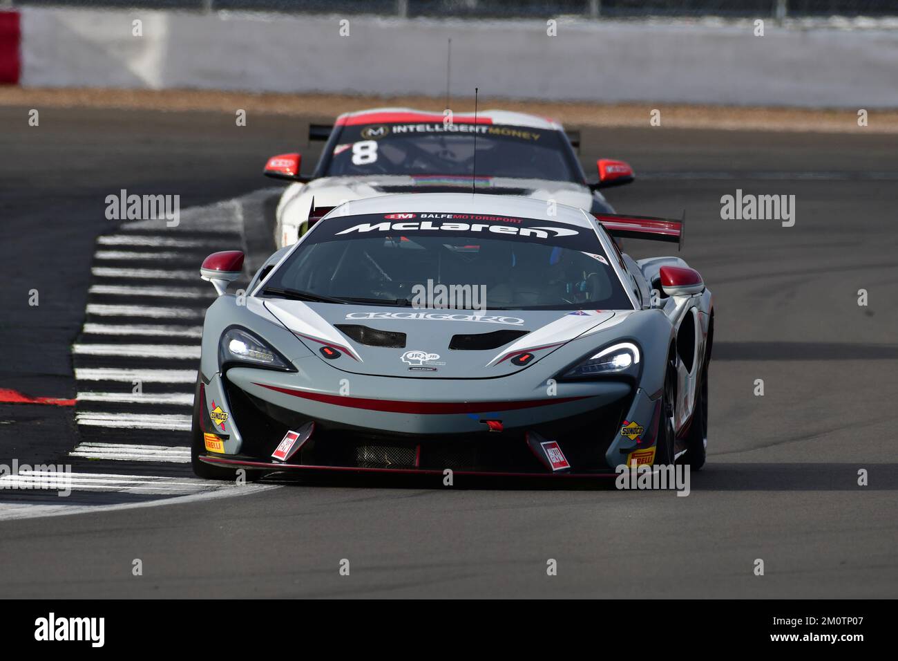David Foster, McLaren 570S GT4, Masters GT4 Classic Silverstone