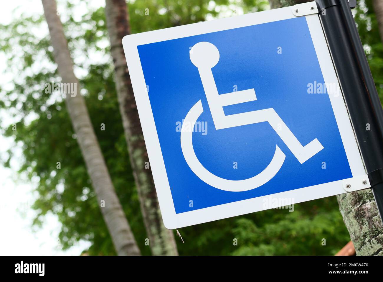 Disabled Or Handicapped Wheelchair Sign street Stock Photo - Alamy