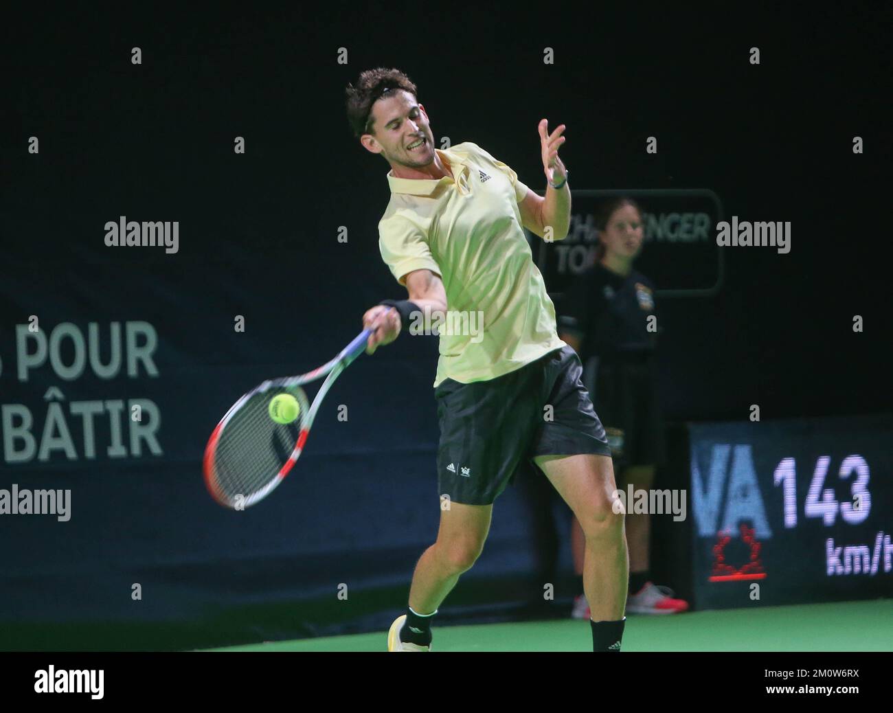 Dominic Thiem of Austria during the Open de Rennes 2022, ATP Challenger  tennis tournament on September 17, 2022 at Le Liberte stadium in Rennes,  France - Photo Laurent Lairys / DPPI Stock Photo - Alamy