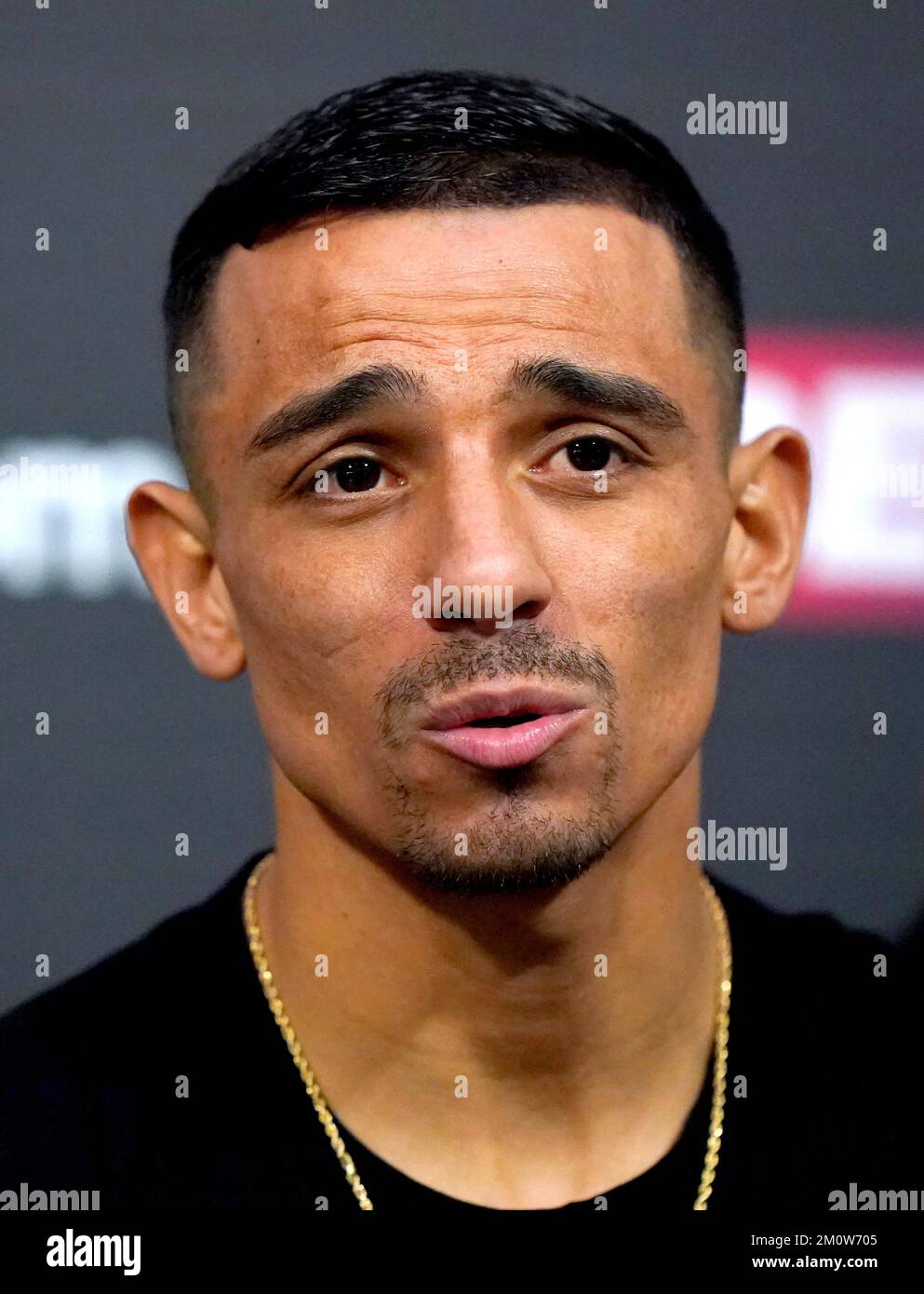 Luis Alberto Lopez during a press conference at Aspire, Leeds. Picture date: Thursday December 8, 2022. Stock Photo