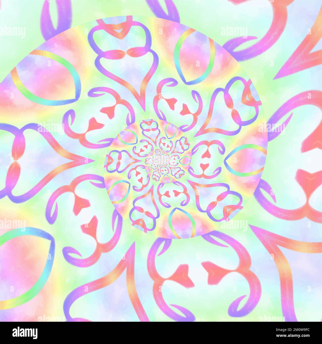 A vector illustration of an abstract spiral background Stock Vector ...