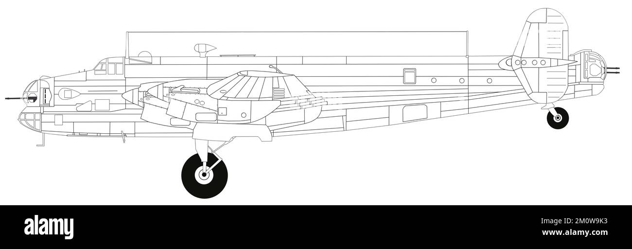 Handley Page Halifax B Mk I Stock Photo Alamy