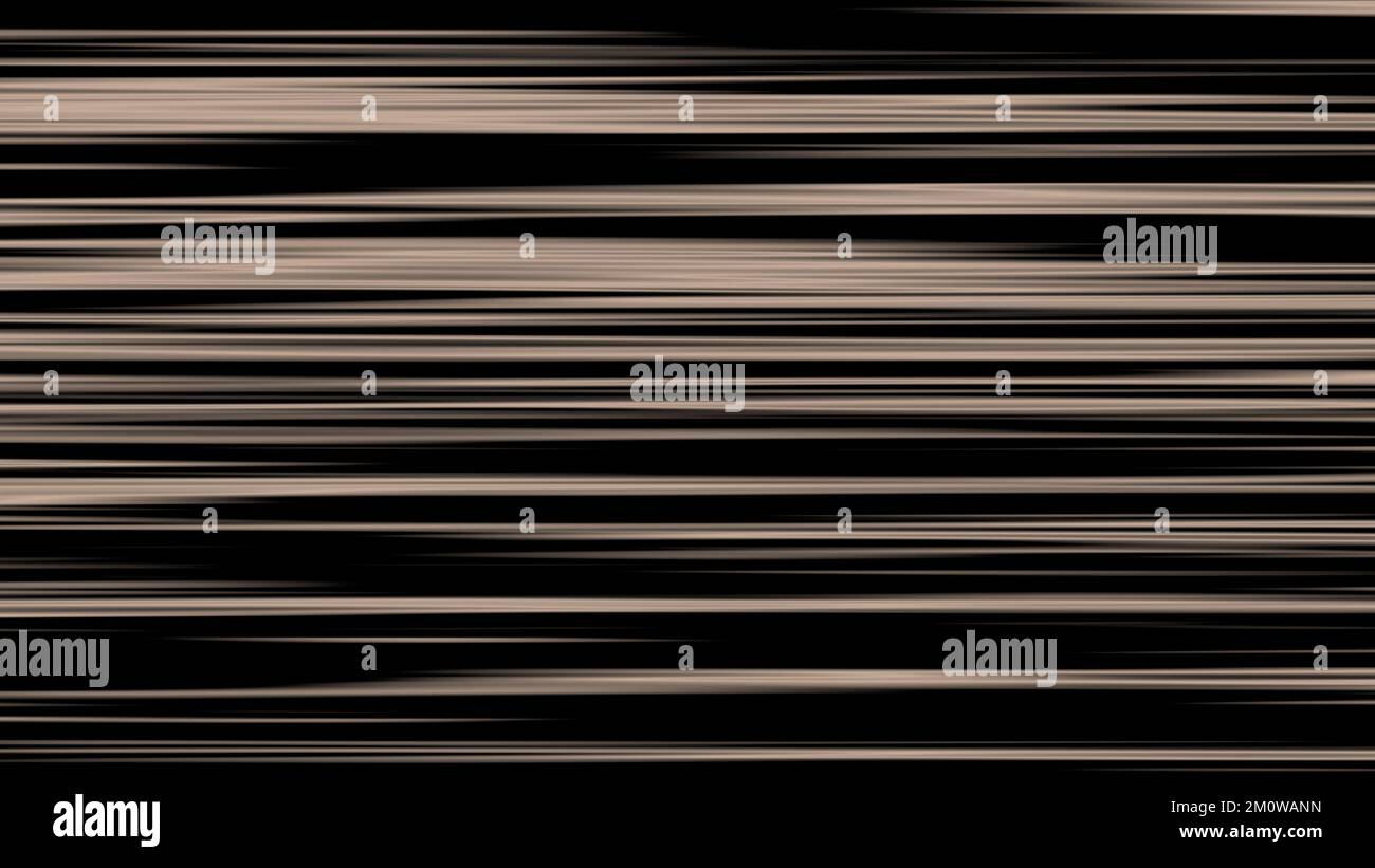 brown horizontal black linear lines and threads on abstract background ...