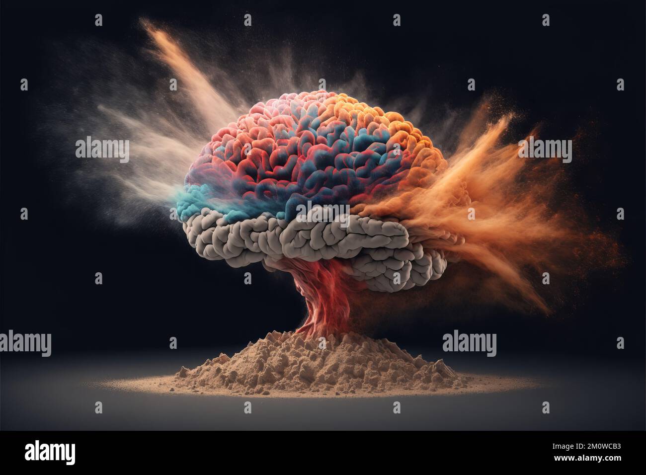 Exploding brain hi-res stock photography and images - Alamy