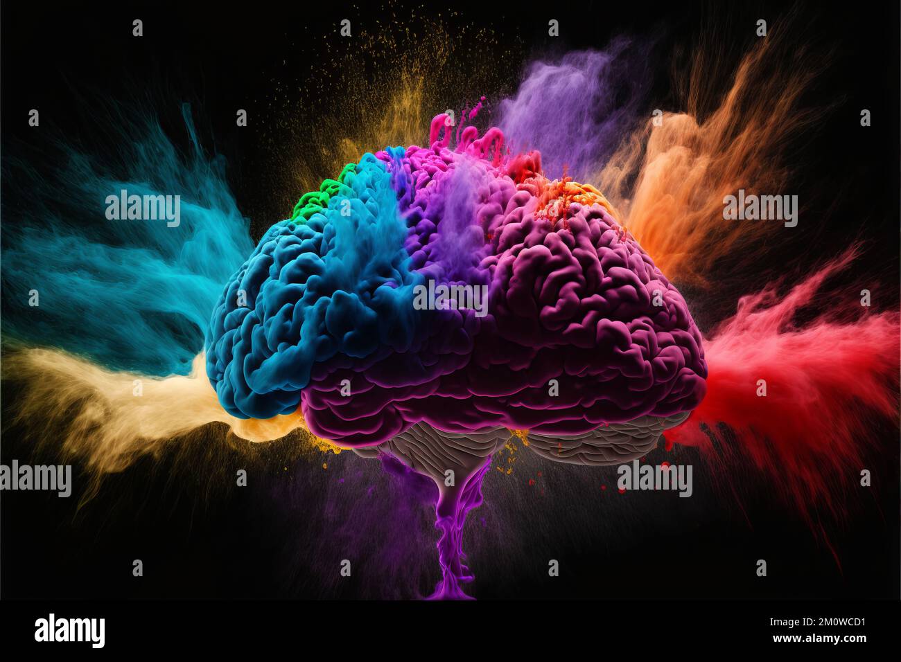 Abstract brain concept hi-res stock photography and images - Alamy