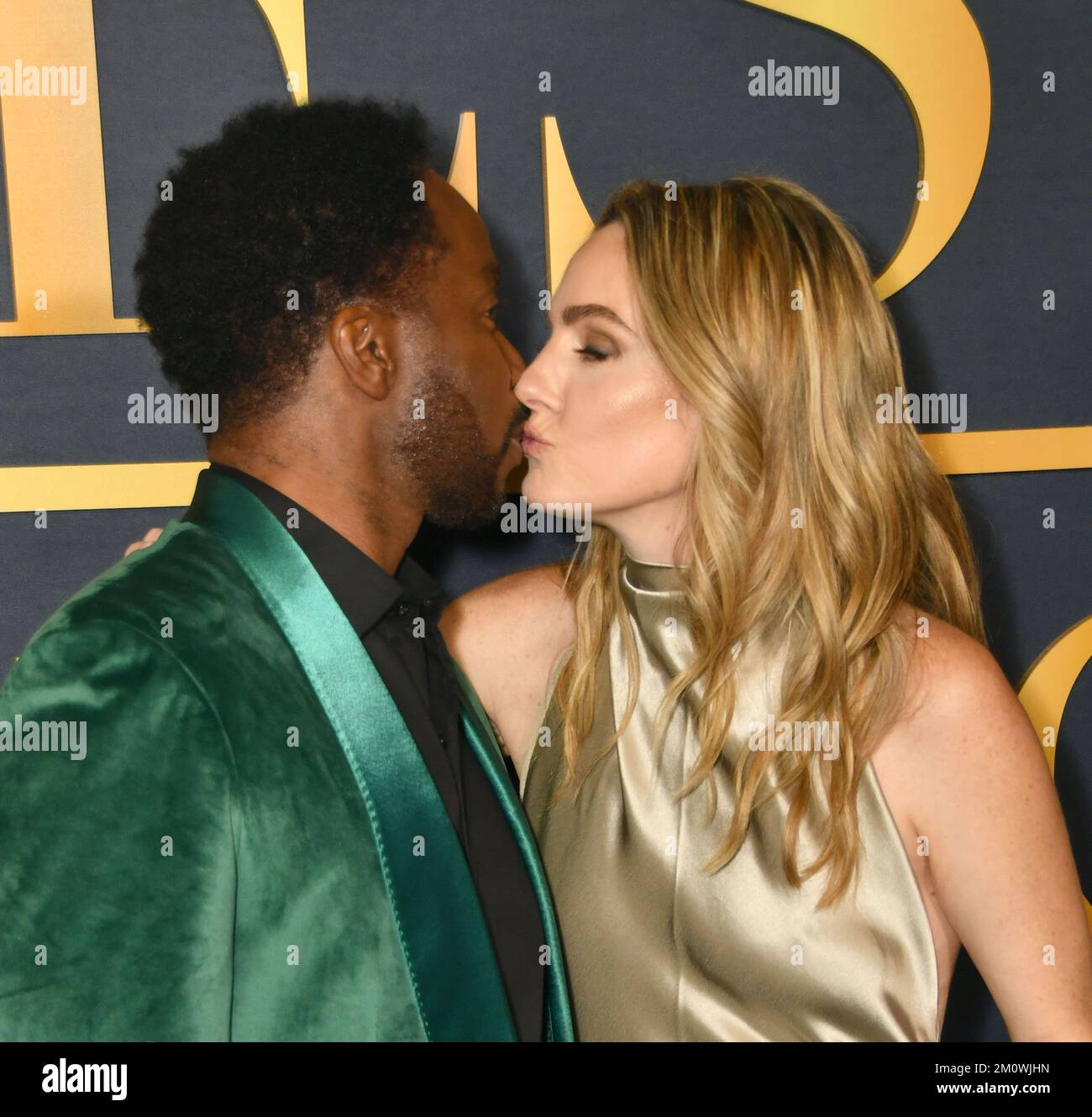 Los Angeles, Ca. 7th Dec, 2022. Harold Perrineau and Brittany Perrineau at The Best Man The