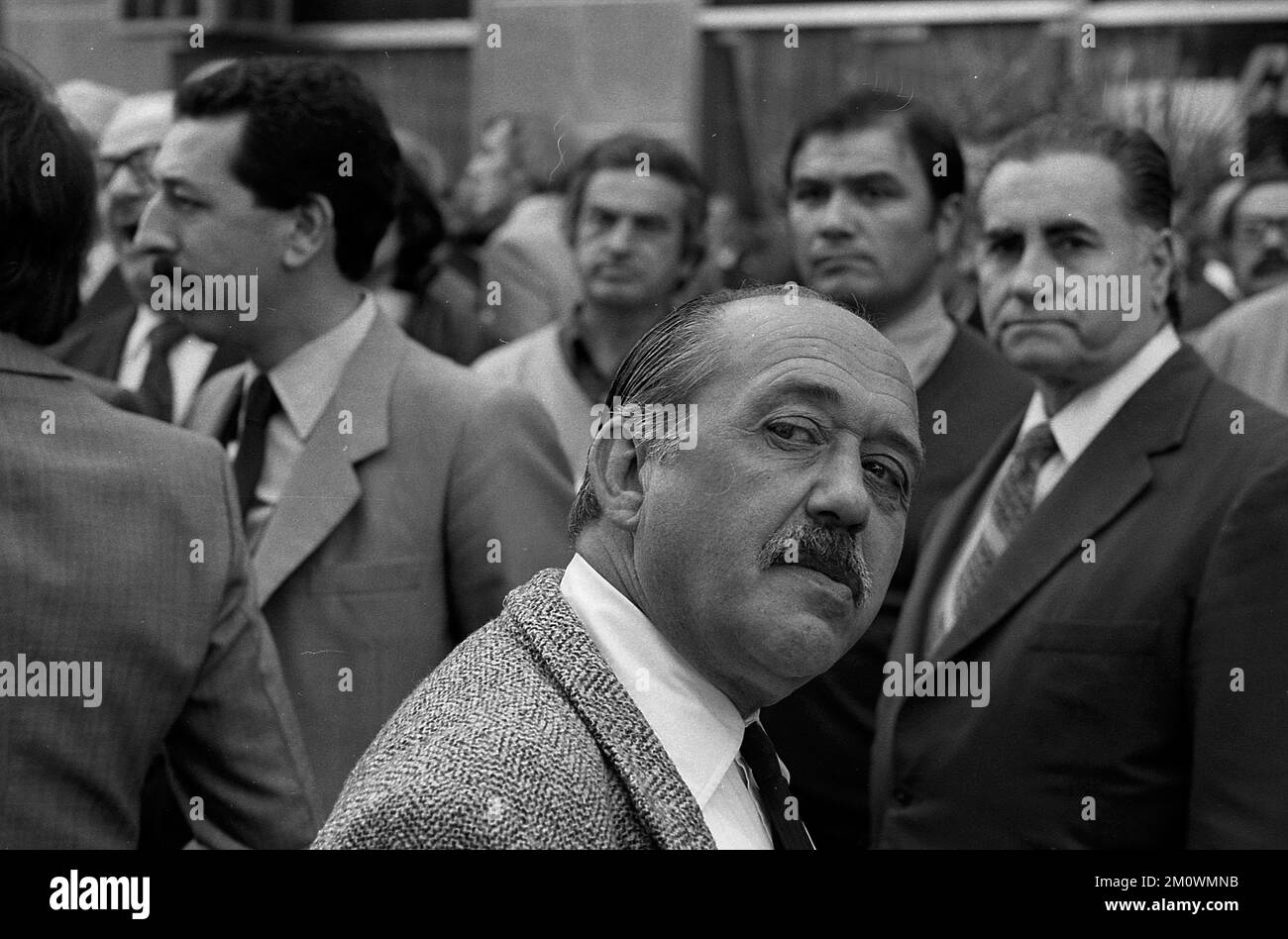 Ricardo Balbín´s funeral, Buenos Aires, Argentina, September 10th, 1981