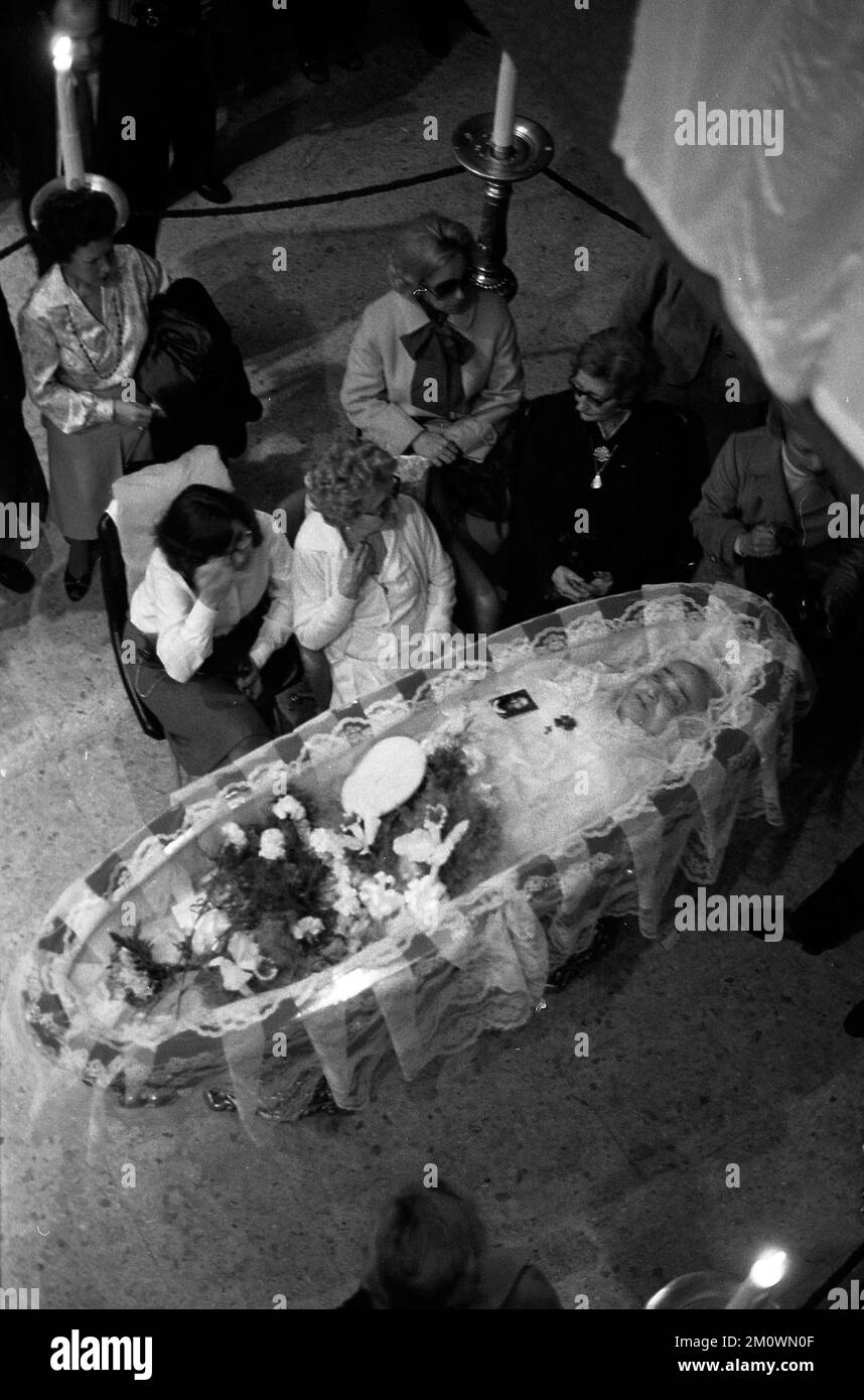 Ricardo Balbín´s funeral, Buenos Aires, Argentina, September 10th, 1981