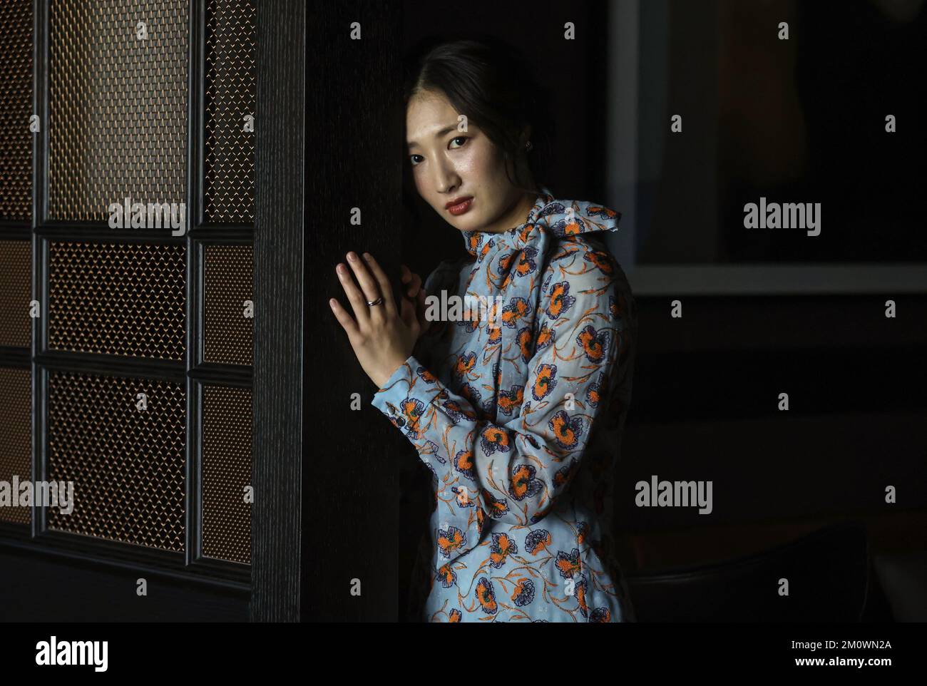 Japanese actress Rina Takeda, at Rosewood Hong Kong in TST. 21NOV22 SCMP / Jonathan Wong Stock