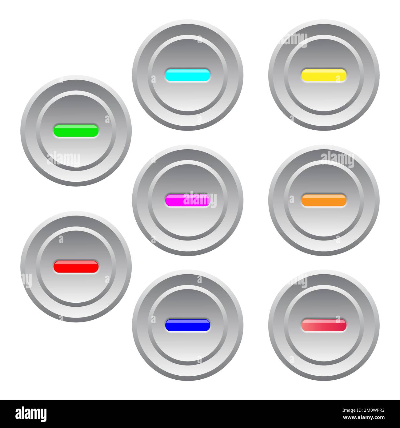 Circle switch Led on off button electricity website background template ...