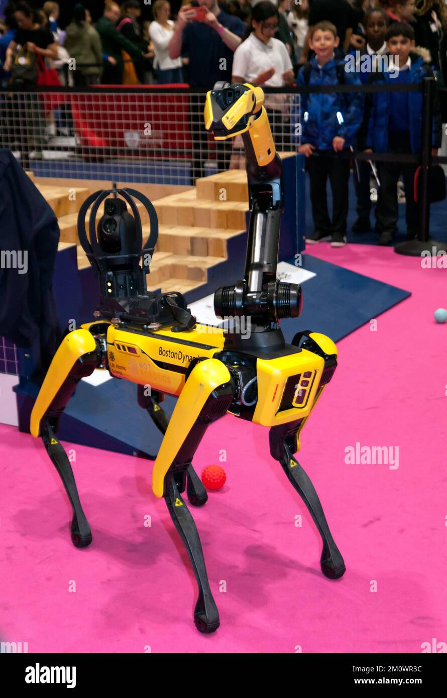 Boston Dynamics Robotic Dog, Spot, used by UK Atomic Energy Authority’s