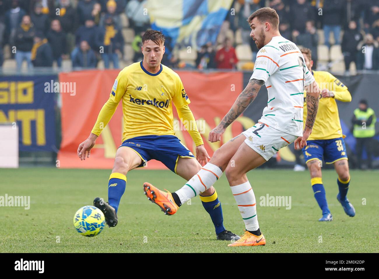 Modena, Italy. 08th Dec, 2022. Shady Oukhadda (Modena) during Modena FC vs  Venezia FC, Italian soccer Serie B match in Modena, Italy, December 08 2022  Credit: Independent Photo Agency/Alamy Live News Stock