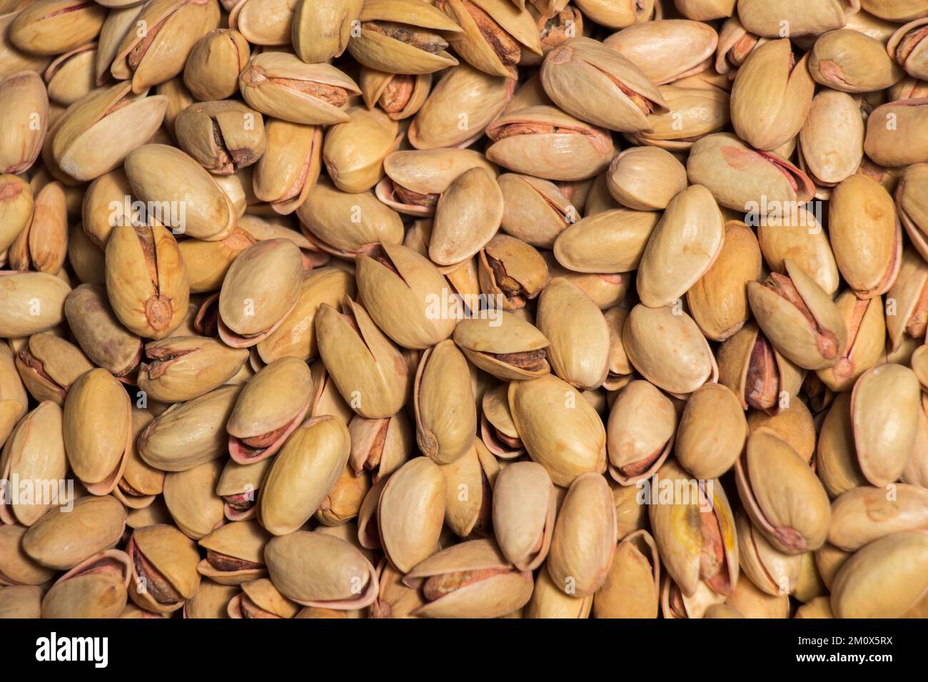 Pistachio nuts with shell ready to eat Stock Photo Alamy