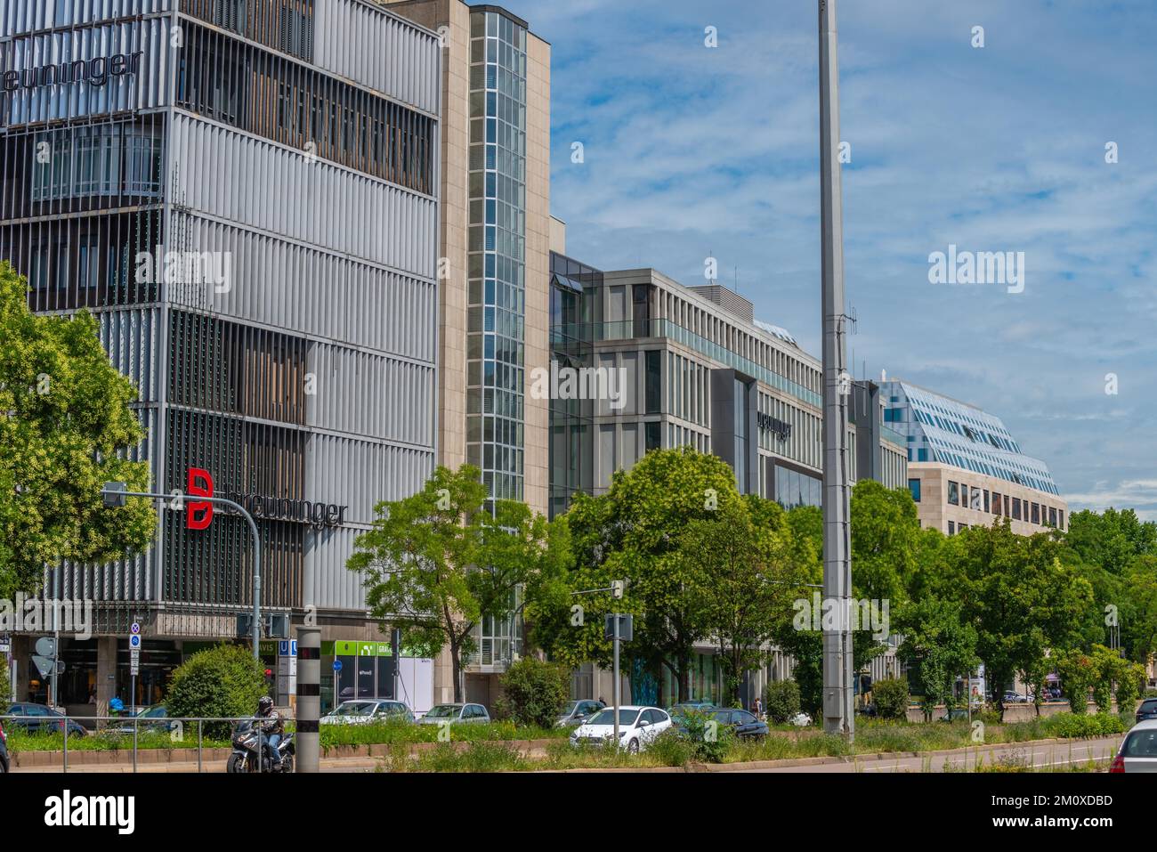 KonradAdenauerStrasse, Bundesstraße 14, main traffic axis, Stuttgart