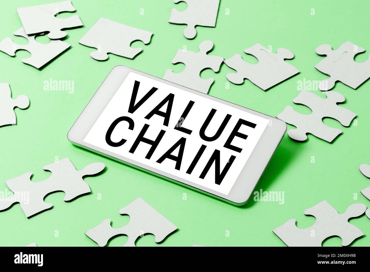 Conceptual display Value Chain. Business approach Business