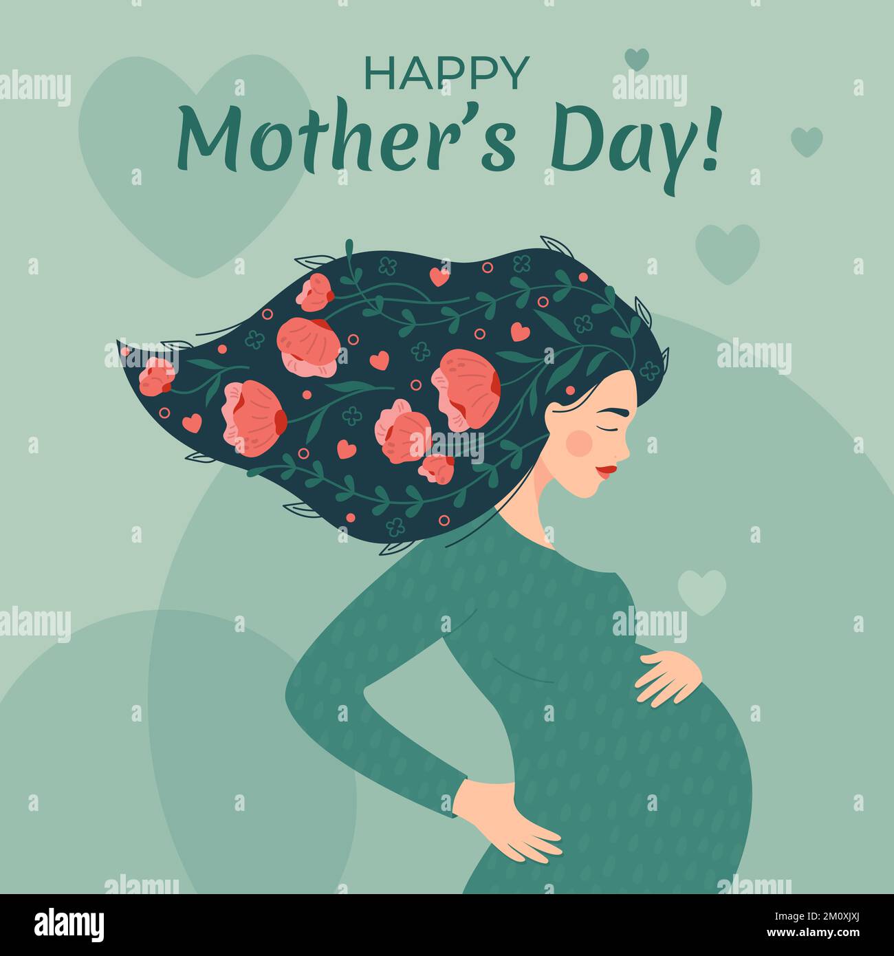 Crisp Pregnant Mothers Day Card Capture Collection Crisp Pregnant Mothers Day Card Capture Collection