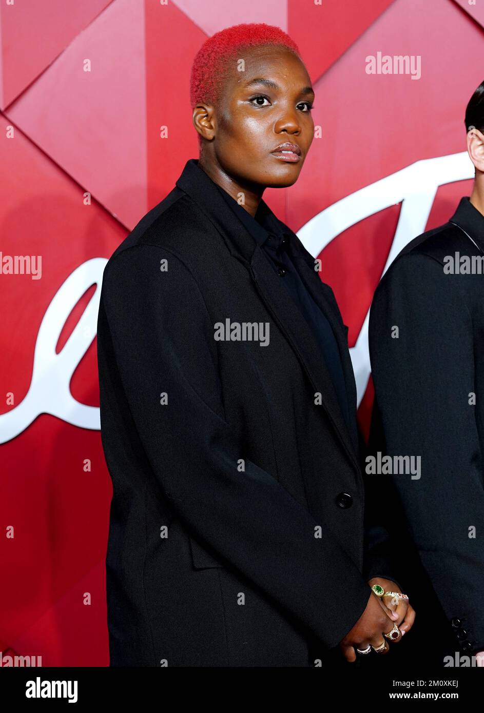 Arlo Parks attending the Fashion Awards 2022 held at the Royal Albert Hall, Kensington Gore, London. Picture date: Monday December 5, 2022. Stock Photo