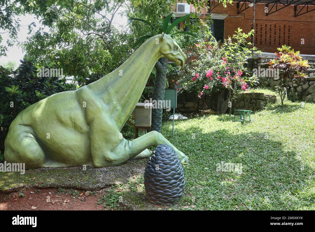 Thiruvananthapuram, India. 12th May, 2022. Dinosaur Park at the Kerala