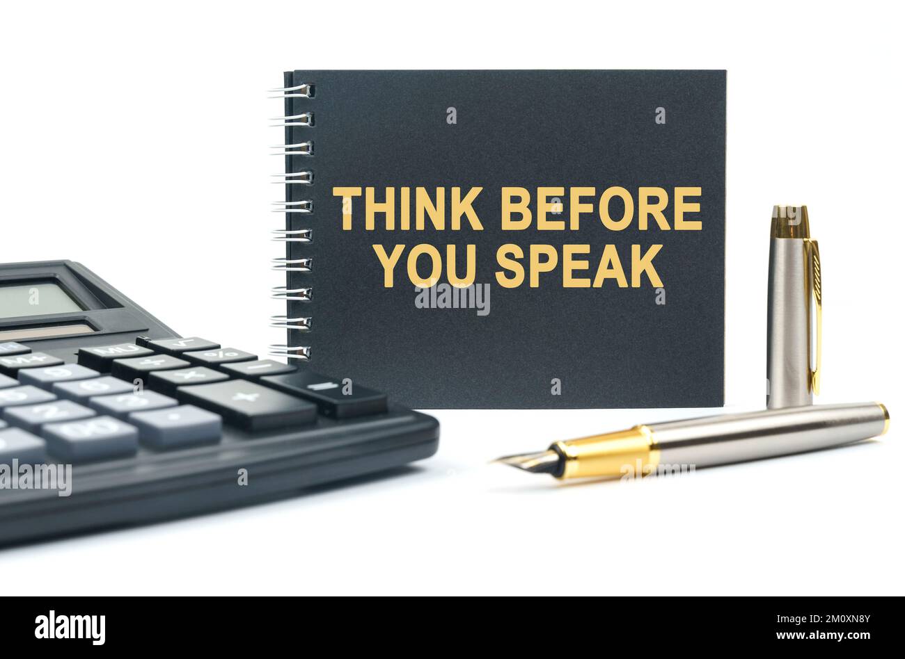 Think before you speak hi-res stock photography and images - Alamy