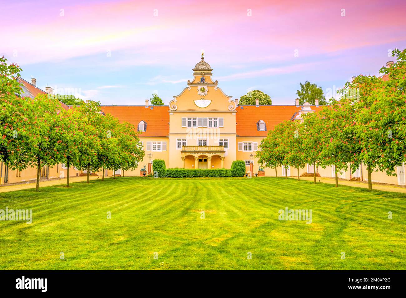 Castle Kranichstein, Darmstadt, Hessen, Germany Stock Photo