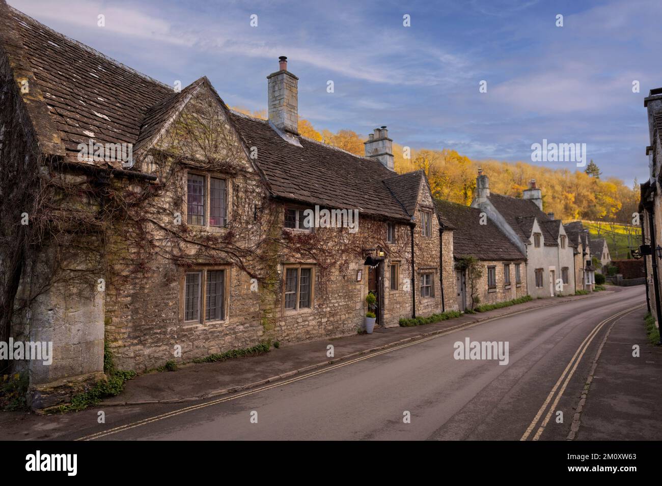 Editorial Castle Combe, England December 06, 2022 Castle Combe, an