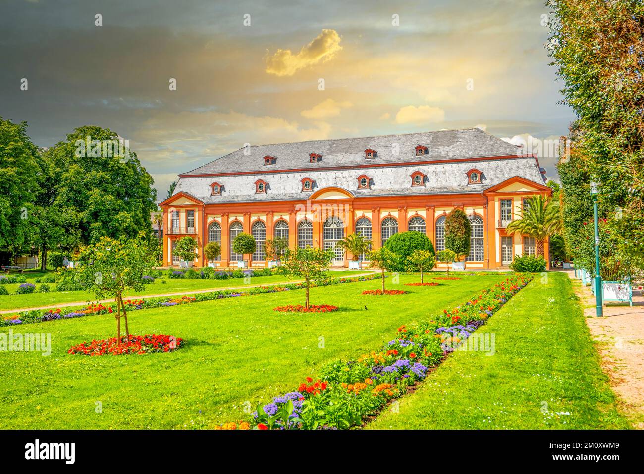 Orangery, Bessungen, Darmstadt Stock Photo
