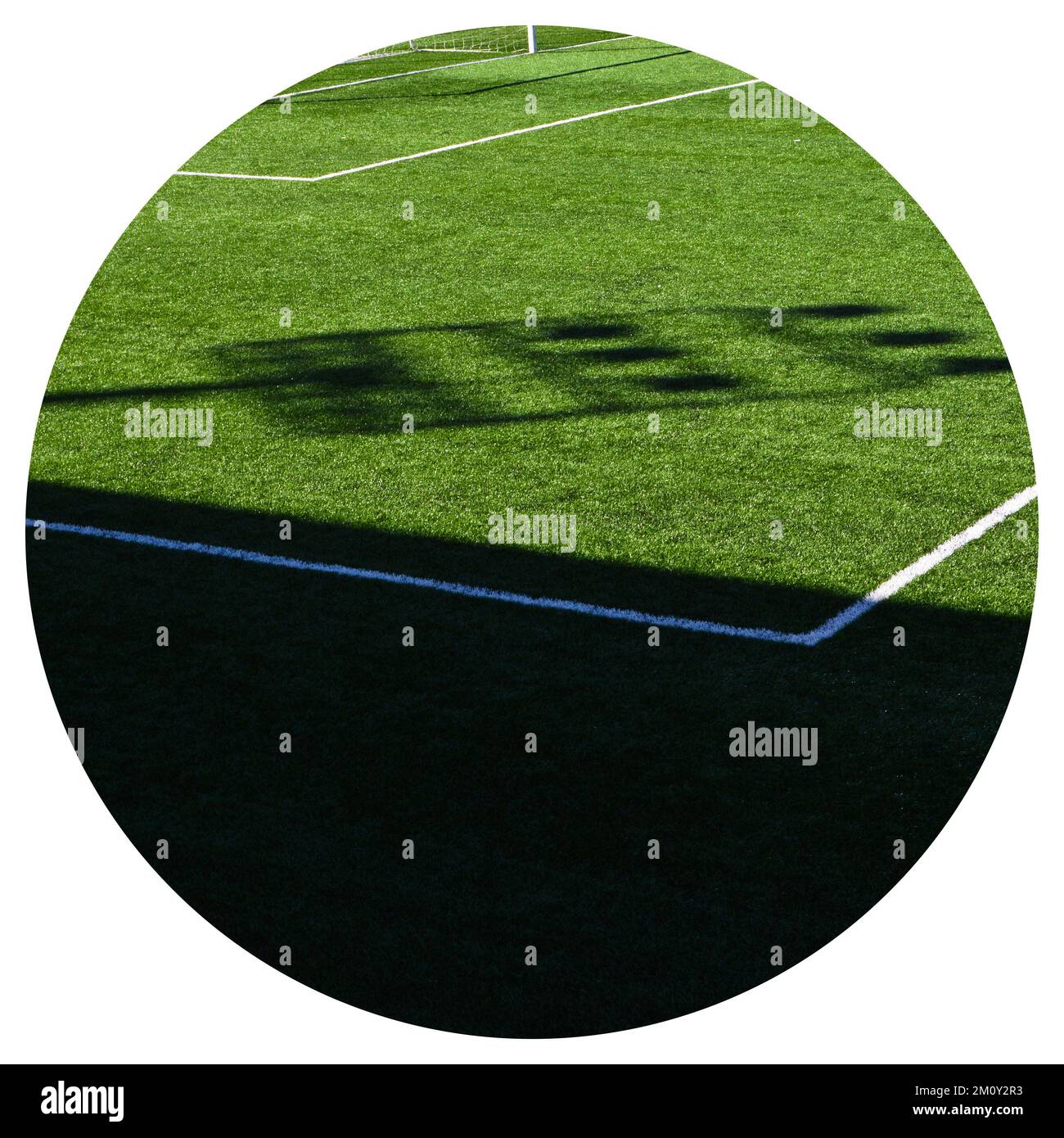 synthetic turf football field