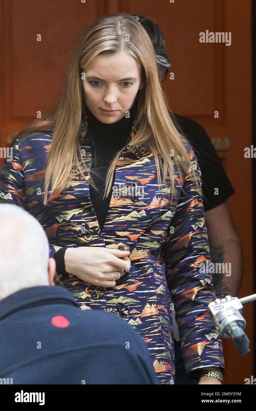 Jodie Comer Films Killing Eve Stock Photo Alamy