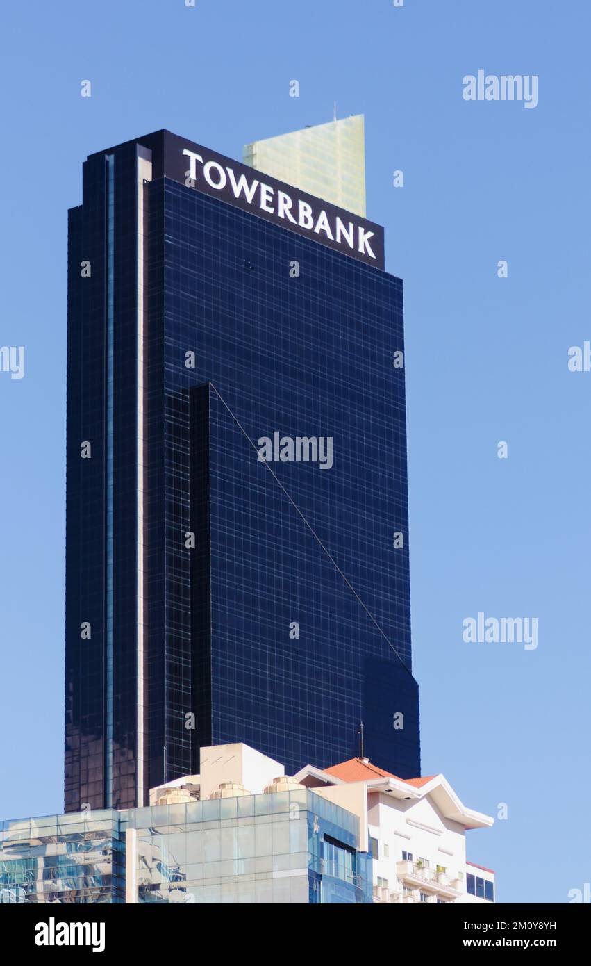 tower bank building in panama city Stock Photo Alamy