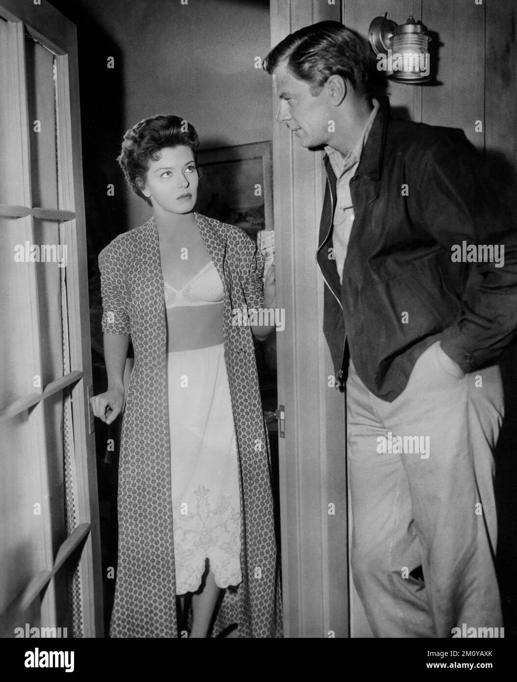 Merry Anders, Peter Graves, onset of the Film, 