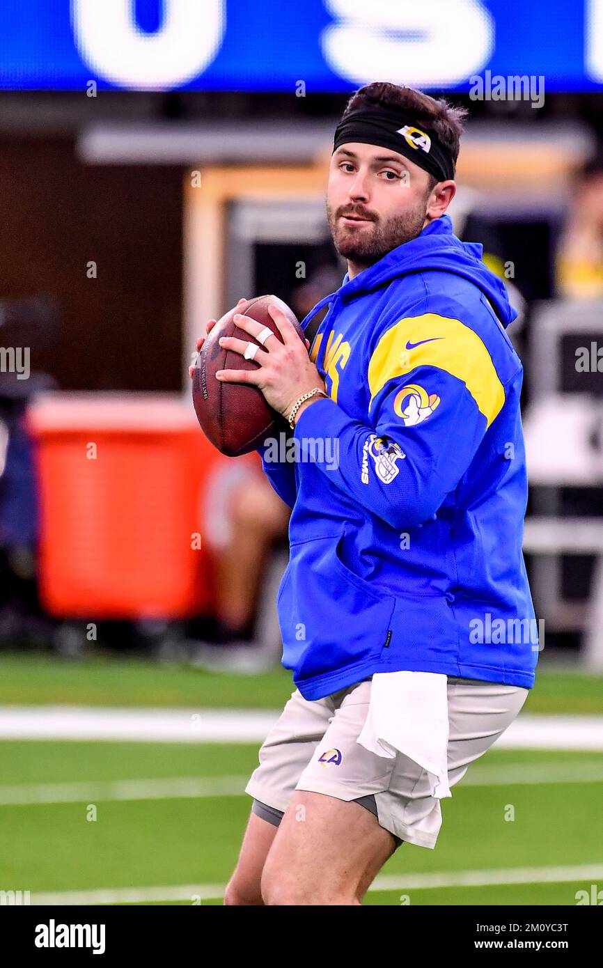 Baker mayfield rams hi-res stock photography and images - Alamy
