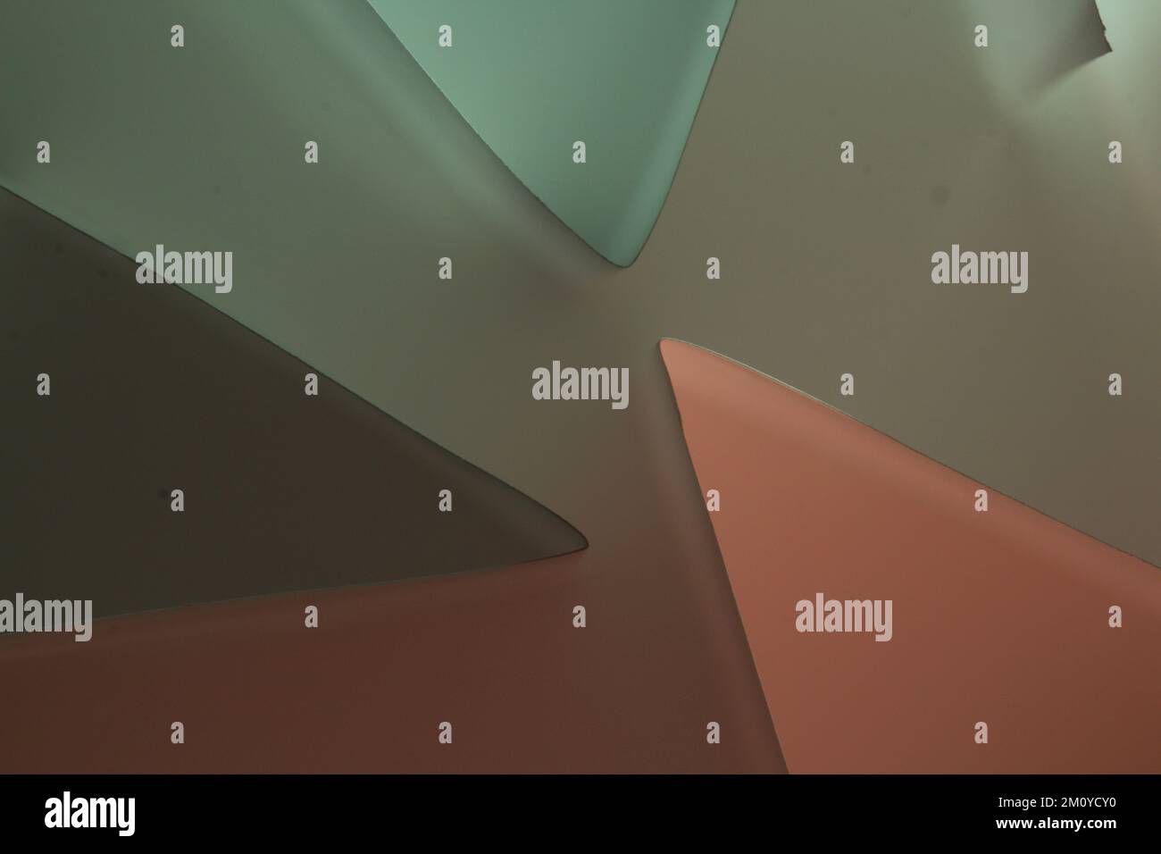 Block color paper art photographystrac Stock Photo - Alamy