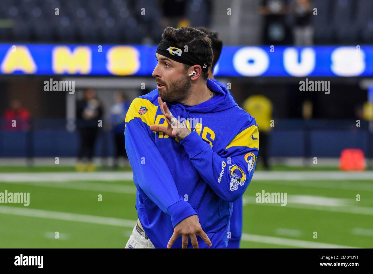 Baker mayfield rams hires stock photography and images Alamy