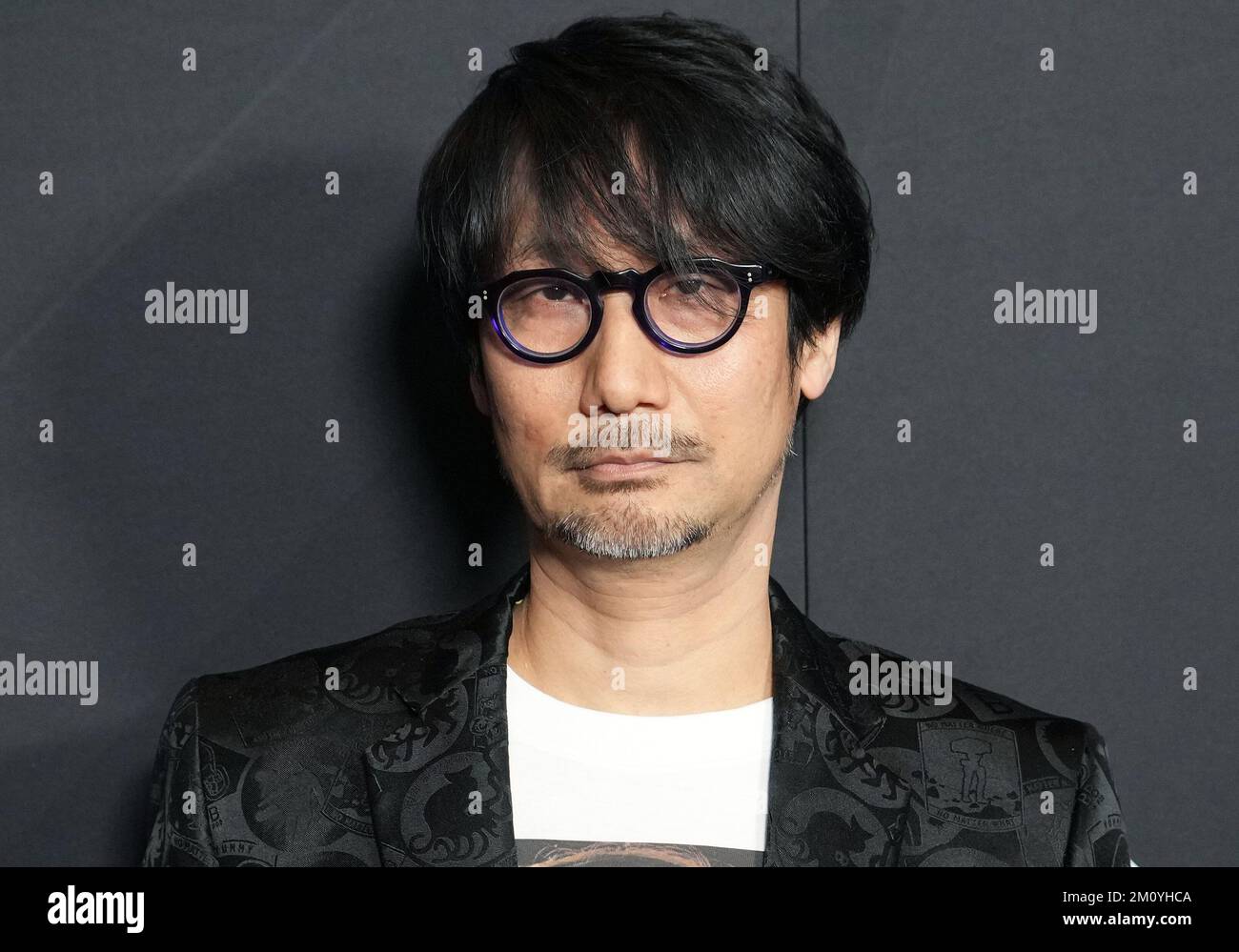 Los Angeles, CA, December 8, 2022. Hideo Kojima arrives at The Game