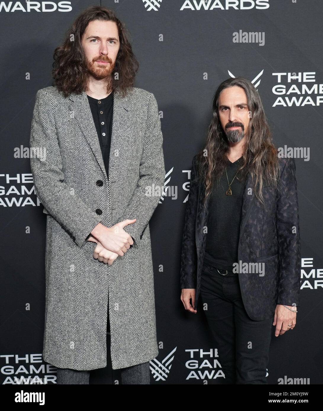 Los Angeles, USA. 08th Dec, 2022. (LR) Hozier and Bear McCreary at The