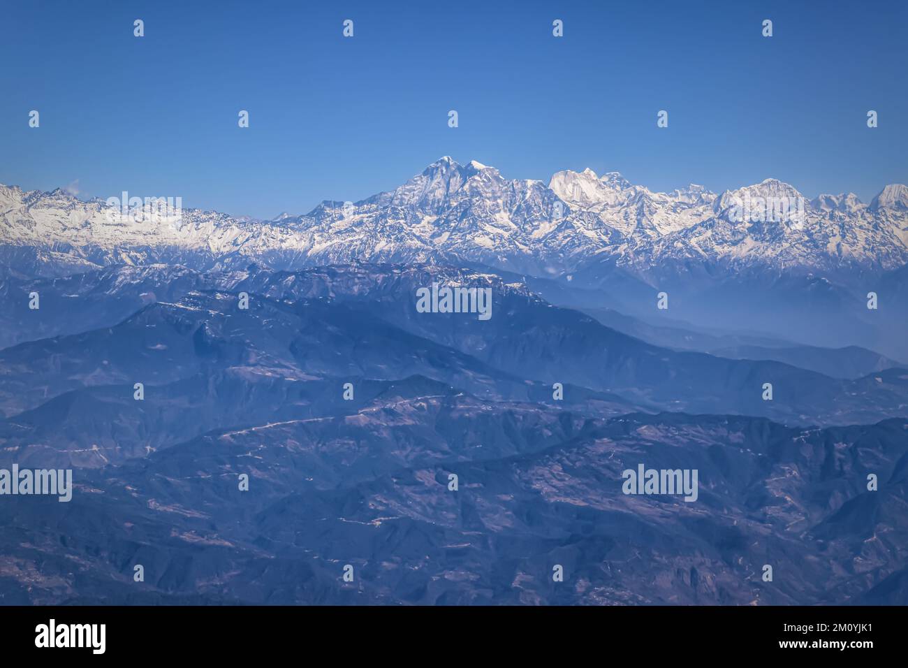 Nepal Himalayas Stock Photo