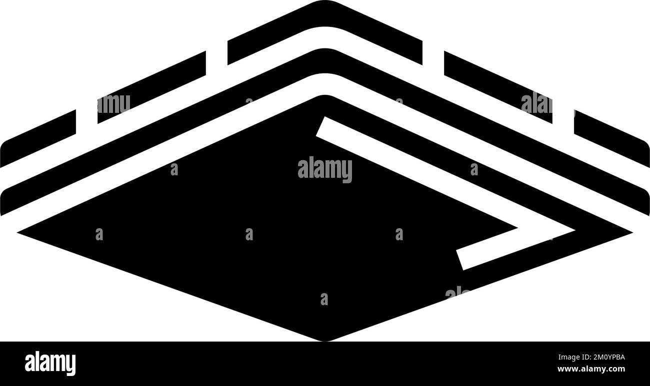 contemporary lamp ceiling glyph icon vector illustration Stock Vector ...